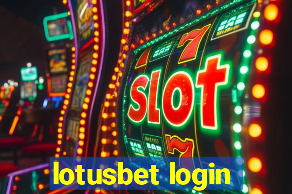 lotusbet login